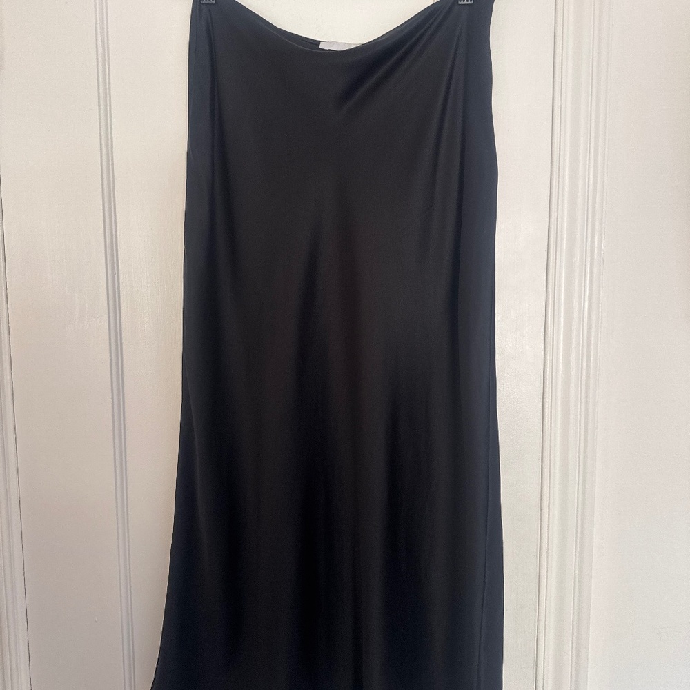 Sablyn Black Silk Miranda skirt